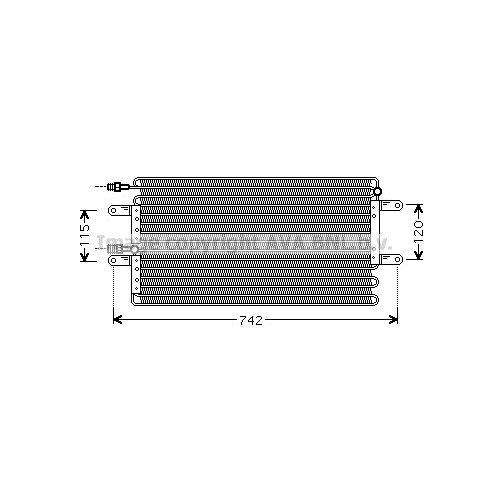 Слика на Ладник за клима AVA QUALITY COOLING RT5251