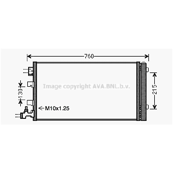 Слика на Ладник за клима AVA QUALITY COOLING RTA5449D