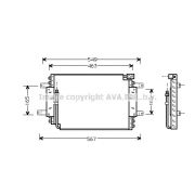 Слика 1 на Ладник за клима AVA QUALITY COOLING SZ5027