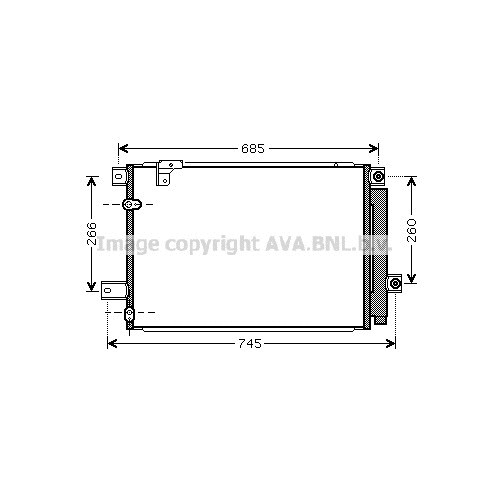 Слика на Ладник за клима AVA QUALITY COOLING TOA5409D