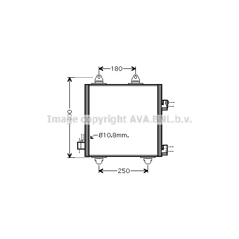 Слика на Ладник за клима AVA QUALITY COOLING TOA5414D