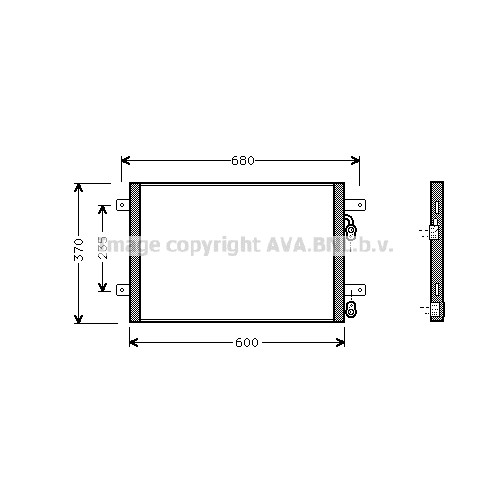 Слика на Ладник за клима AVA QUALITY COOLING VN5153