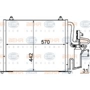 Слика 1 на Ладник за клима BEHR HELLA SERVICE 8FC 351 035-471