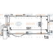 Слика 1 $на Ладник за клима BEHR HELLA SERVICE 8FC 351 300-614