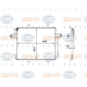 Слика 1 $на Ладник за клима BEHR HELLA SERVICE PREMIUM LINE 8FC 351 038-611