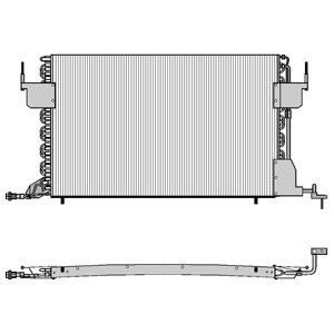 Слика на Ладник за клима DELPHI TSP0225021 за Citroen ZX Estate N2 1.8 D - 60 коњи дизел