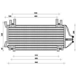 Слика на Ладник за клима DELPHI TSP0225060 за Renault 21 Saloon 1.7 (L48E) - 90 коњи бензин