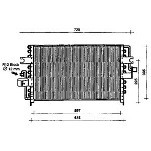 Слика на Ладник за клима DELPHI TSP0225087 за Nissan Primera (P10) 2.0 GT 4x4 - 143 коњи бензин