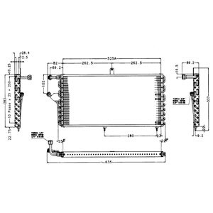 Слика на Ладник за клима DELPHI TSP0225174 за Peugeot 205 (20A,C) 1.4 - 75 коњи бензин