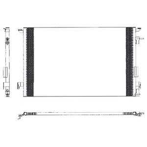 Слика на Ладник за клима DELPHI TSP0225463 за Opel Signum 2.2 direct - 155 коњи бензин