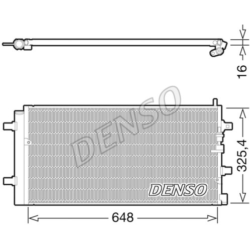 Слика на Ладник за клима DENSO DCN02002