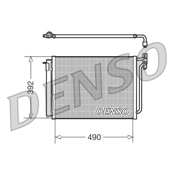 Слика на Ладник за клима DENSO DCN05009