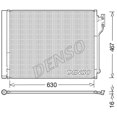 Слика на Ладник за клима DENSO DCN05031