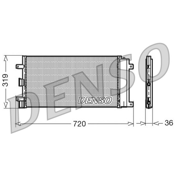 Слика на Ладник за клима DENSO DCN09042