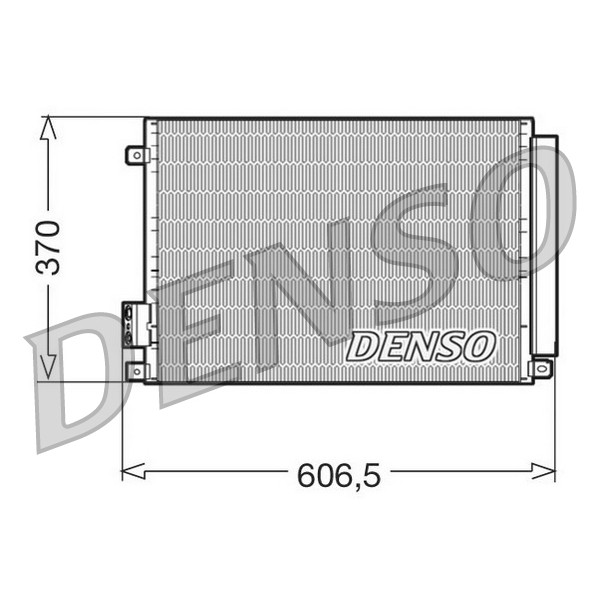 Слика на Ладник за клима DENSO DCN09045