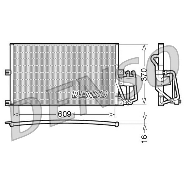 Слика на Ладник за клима DENSO DCN20029