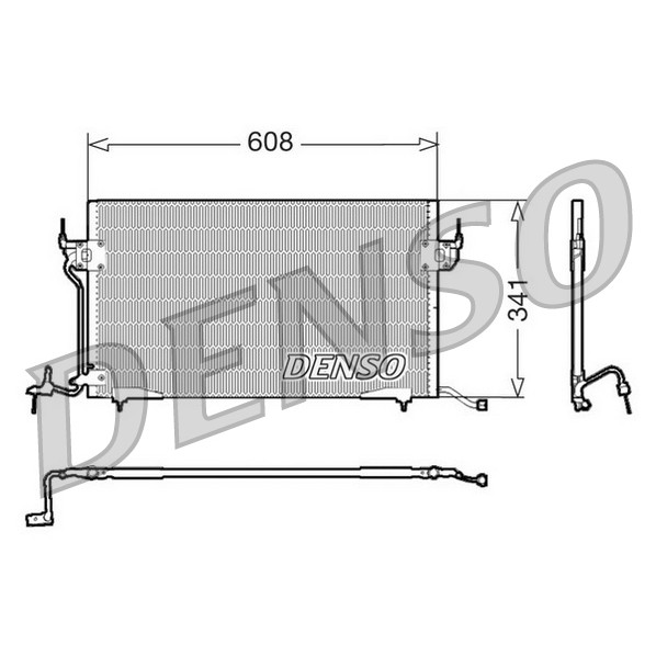 Слика на Ладник за клима DENSO DCN21010