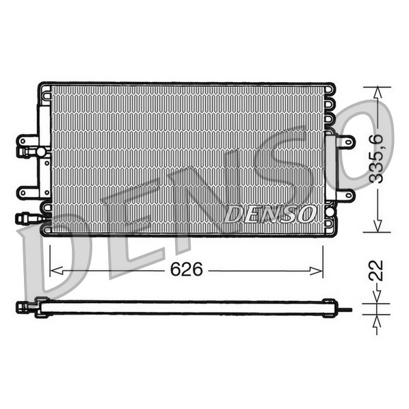 Слика на Ладник за клима DENSO DCN23001