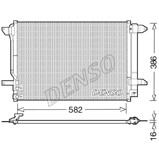 Слика на Ладник за клима DENSO DCN32027