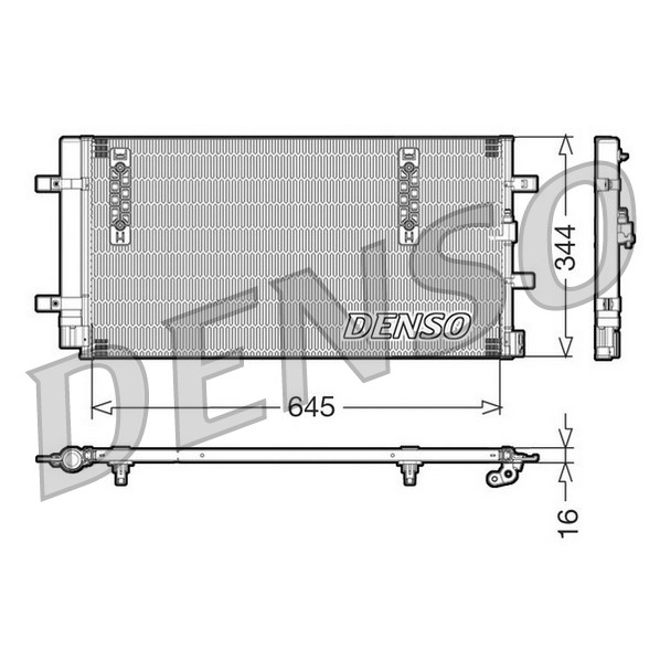 Слика на Ладник за клима DENSO DCN32060