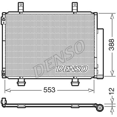 Слика на Ладник за клима DENSO DCN47007