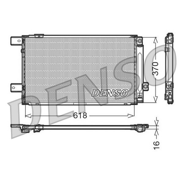 Слика на Ладник за клима DENSO DCN50005