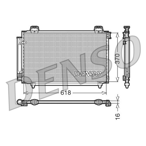 Слика на Ладник за клима DENSO DCN50016