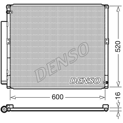 Слика на Ладник за клима DENSO DCN50051