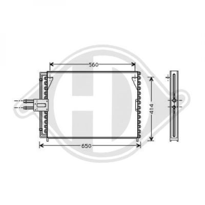 Слика на Ладник за клима DIEDERICHS Climate DCC1318