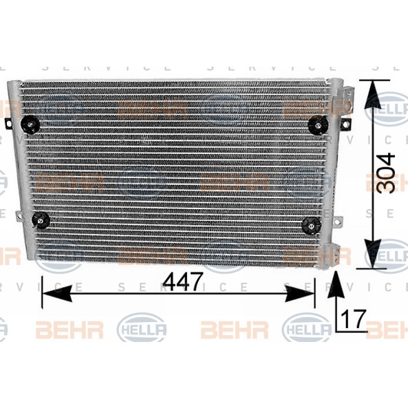 Слика на Ладник за клима HELLA 8FC 351 036-271