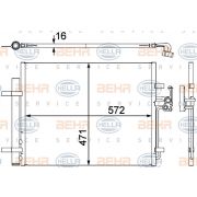 Слика 1 на Ладник за клима HELLA 8FC 351 303-201