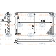 Слика 1 на Ладник за клима HELLA BEHR  SERVICE  PREMIUM LINE 8FC 351 317-091