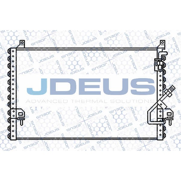 Слика на Ладник за клима JDEUS 717M06 за Mercedes 190 (w201) E 2.0 - 118 коњи бензин