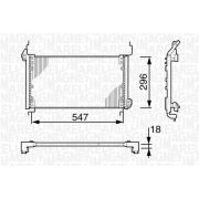 Слика 1 $на Ладник за клима MAGNETI MARELLI 350203138000