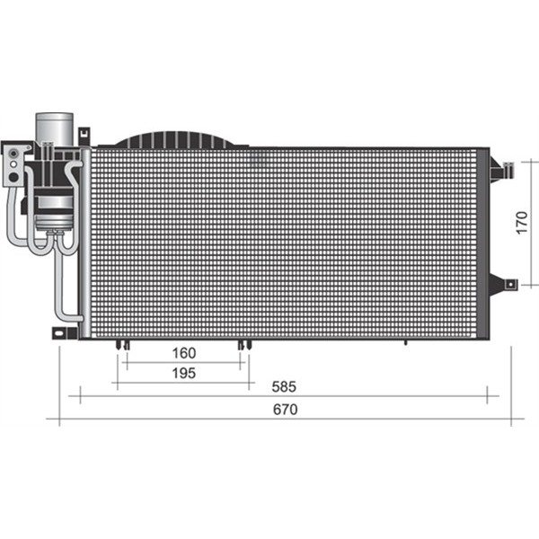 Слика на Ладник за клима MAGNETI MARELLI 350203373000