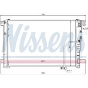 Слика 1 на Ладник за клима NISSENS 940035