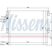 Слика 1 на Ладник за клима NISSENS 940075