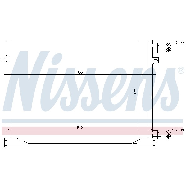 Слика на Ладник за клима NISSENS 940109