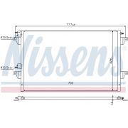 Слика 1 на Ладник за клима NISSENS 940153