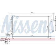 Слика 1 на Ладник за клима NISSENS 940154