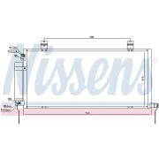 Слика 1 $на Ладник за клима NISSENS 940164