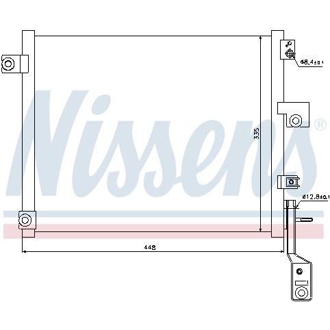 Слика на Ладник за клима NISSENS 940171