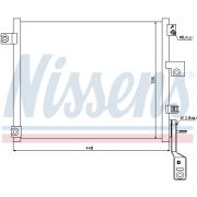 Слика 1 $на Ладник за клима NISSENS 940171