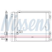 Слика 1 на Ладник за клима NISSENS 940179