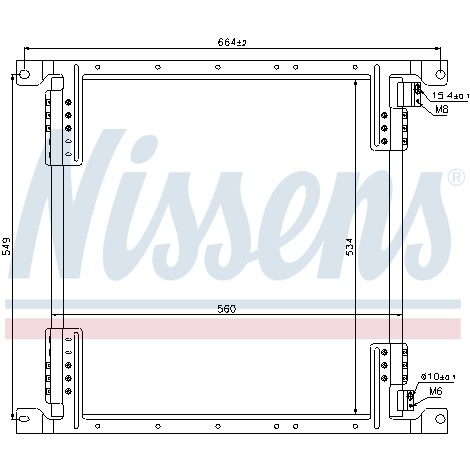 Слика на Ладник за клима NISSENS 940242 за камион Mercedes Axor 2 1833 AK - 326 коњи дизел