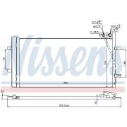 Слика 1 на Ладник за клима NISSENS 940255