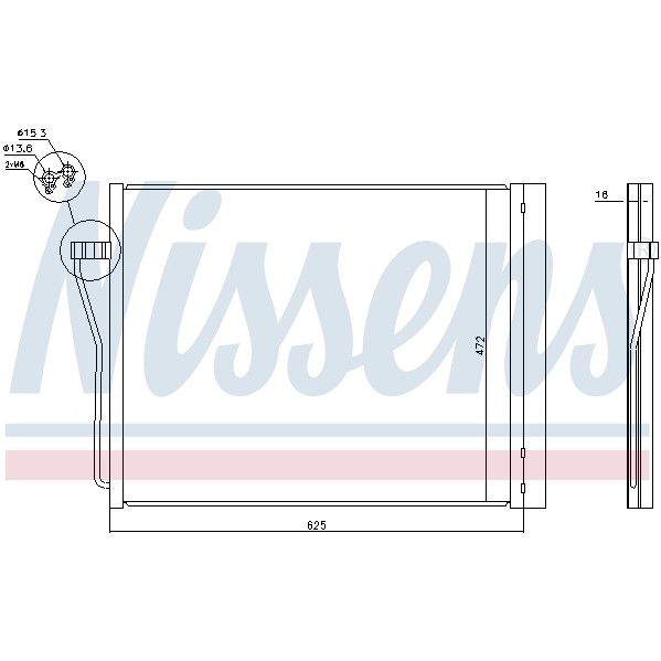 Слика на Ладник за клима NISSENS 940308