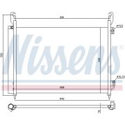 Слика 1 на Ладник за клима NISSENS 940316