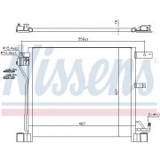 Слика 1 на Ладник за клима NISSENS 940338