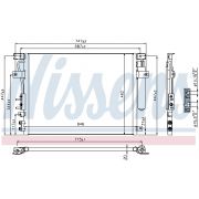 Слика 1 $на Ладник за клима NISSENS 940348